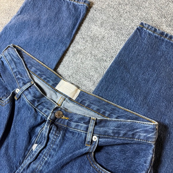 Everlane 90s Cheeky Jean Women's Size 32 Ankle Organic Cotton Blue Denim - Picture 1 of 8
